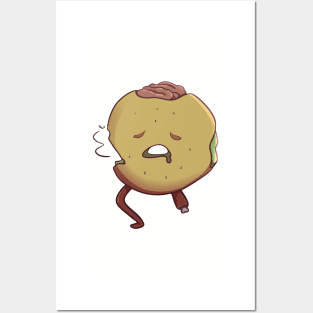 Copy of Sandwich Halloween Cute Food Posters and Art